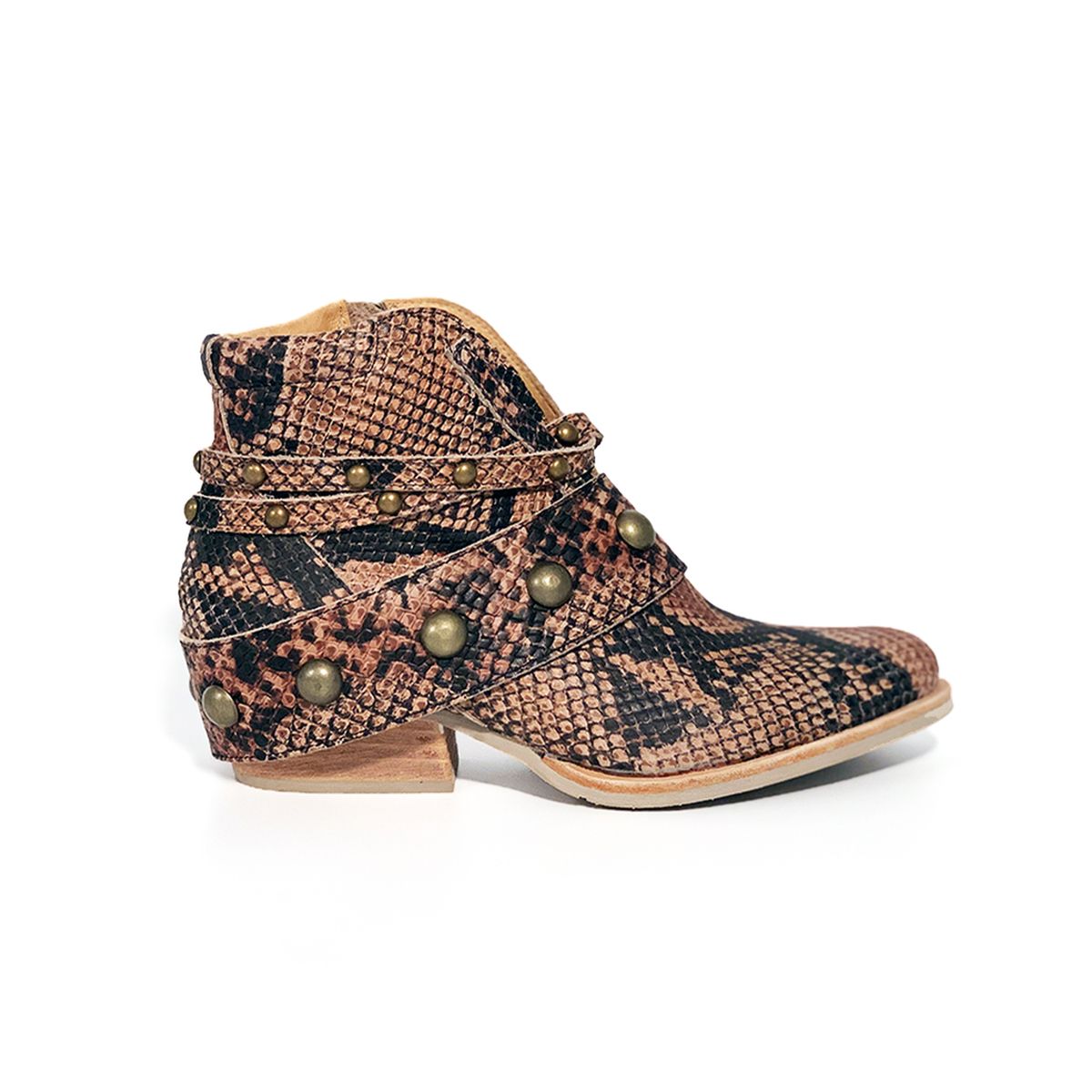 VANESSA GIL - BOTIN DE CUERO AIDA BOA