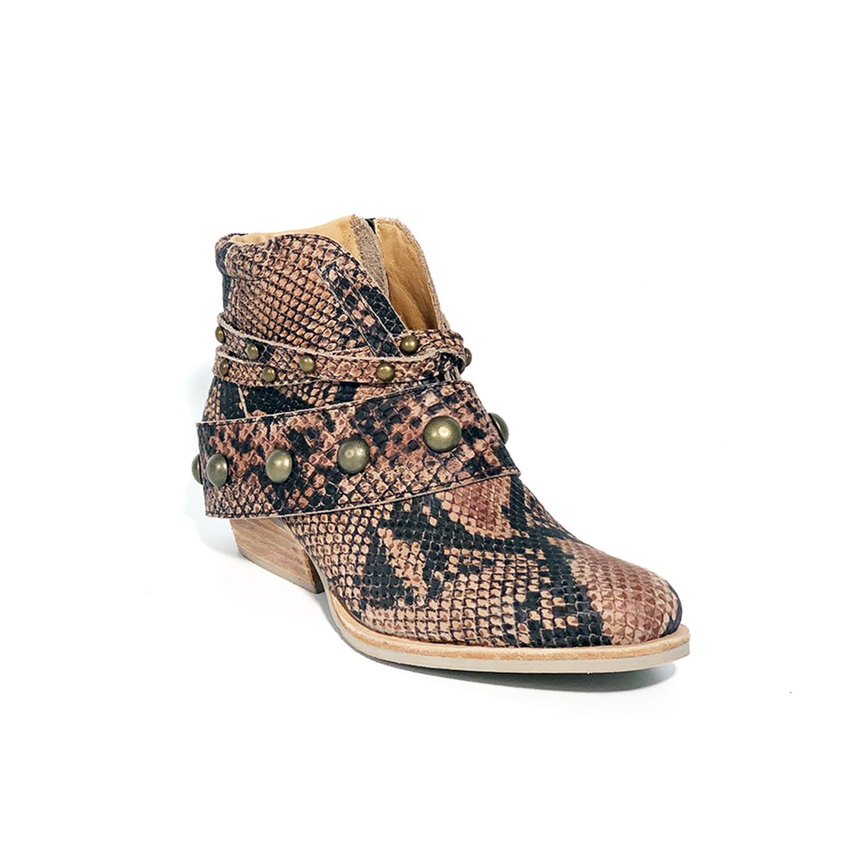 VANESSA GIL - BOTIN DE CUERO AIDA BOA