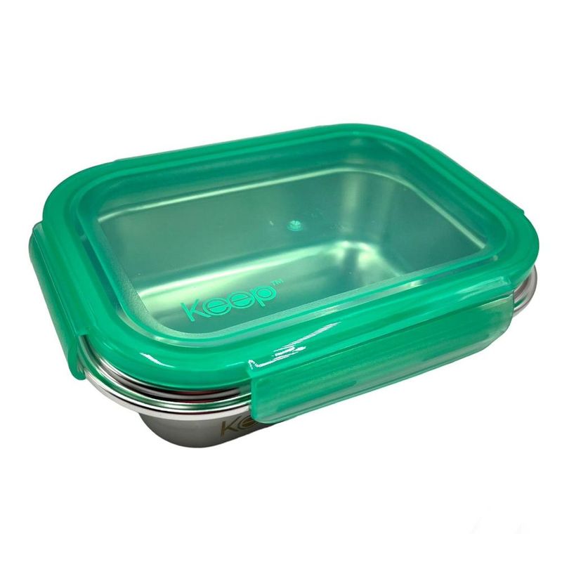 KEEP - Hermetico Metalico Turqueza 650 Ml Keep - Verde
