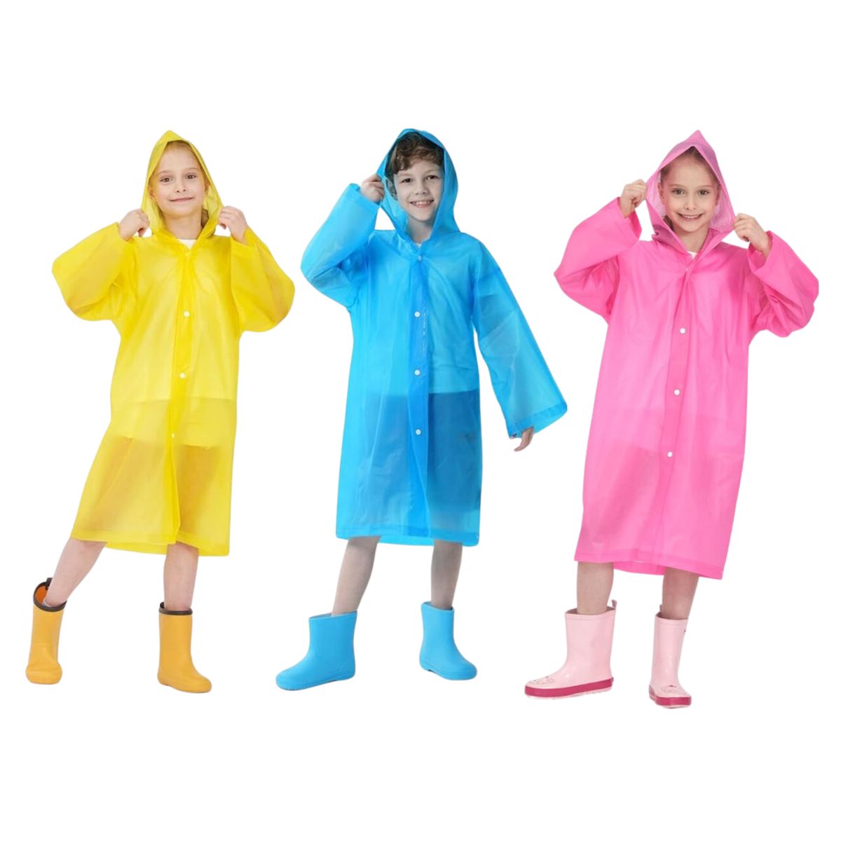 UTILISIMO - Poncho Unisex Capa Impermeable Portátil Lluvia Viento Surtido