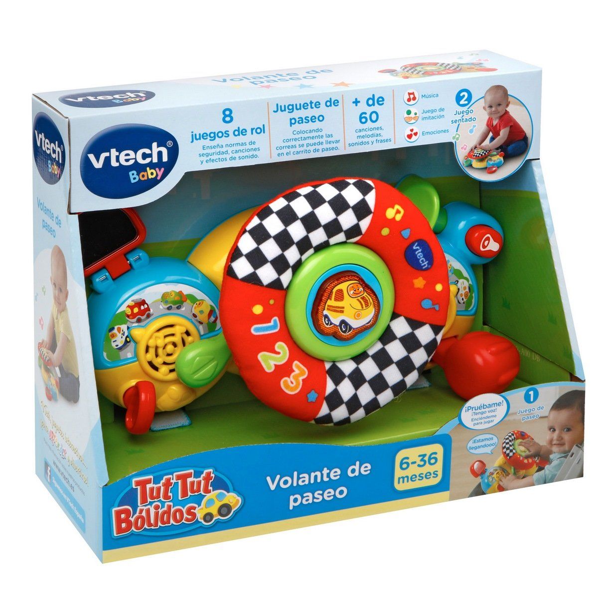 VTECH - Volante de paseo VTECH juguete educativo para bebé