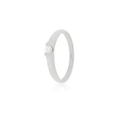 JB JOYAS BARON - Anillo Compromiso Platino 950 Nantes 1x10ptos Diamante