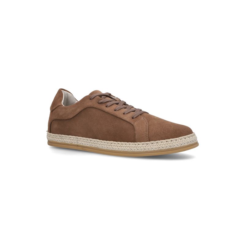 CARDINALE - Zapatillas Cuero Trenc-0-01 Café 2 CARDINALE