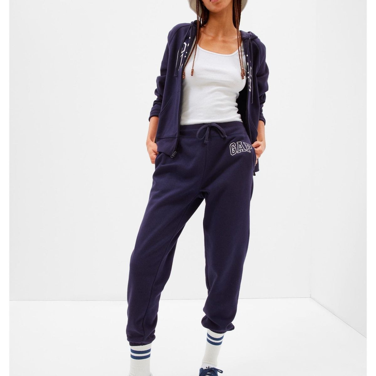 GAP - Jogger Mujer Gap Logo Azul