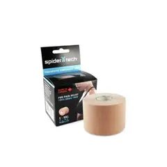 SPIDER TECH - Tape Kinesiologico Spidertech Beige (5 cm x 5 mts) Beige