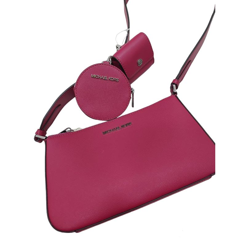 MICHAEL KORS - Crossbody Michael Kors Jet Set Travel Carmine Pink