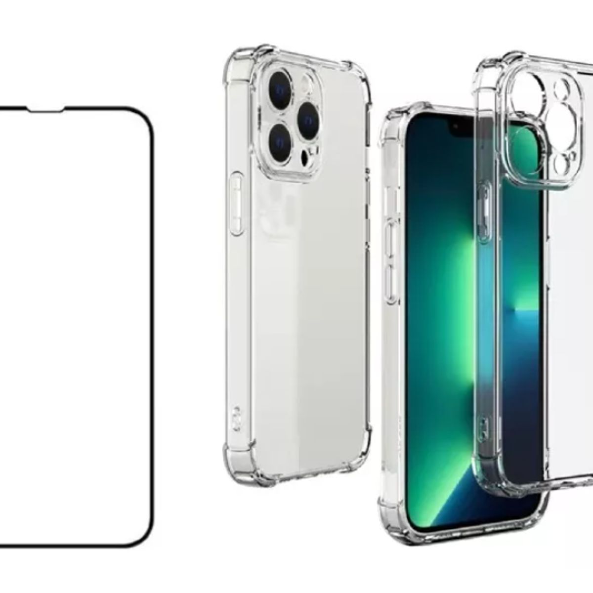 GENERICO - Carcasa Anti Golpes + Lamina Para iPhone iPhone 15 pro max