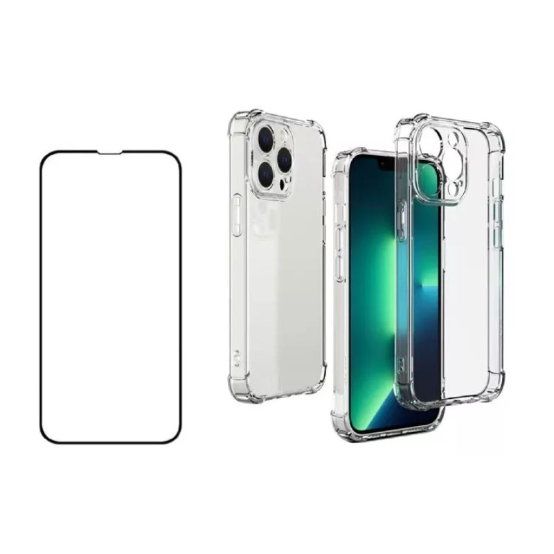 GENERICO - Carcasa Anti Golpes + Lamina Para iPhone iPhone 15 pro max