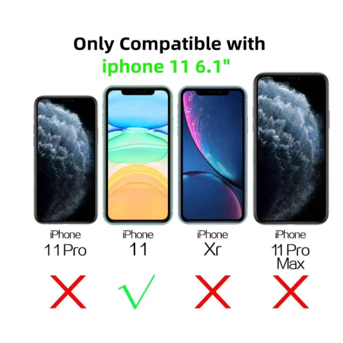 GENERICO - Carcasa Mate Para iPhone varios Funda Magnética Traslucida