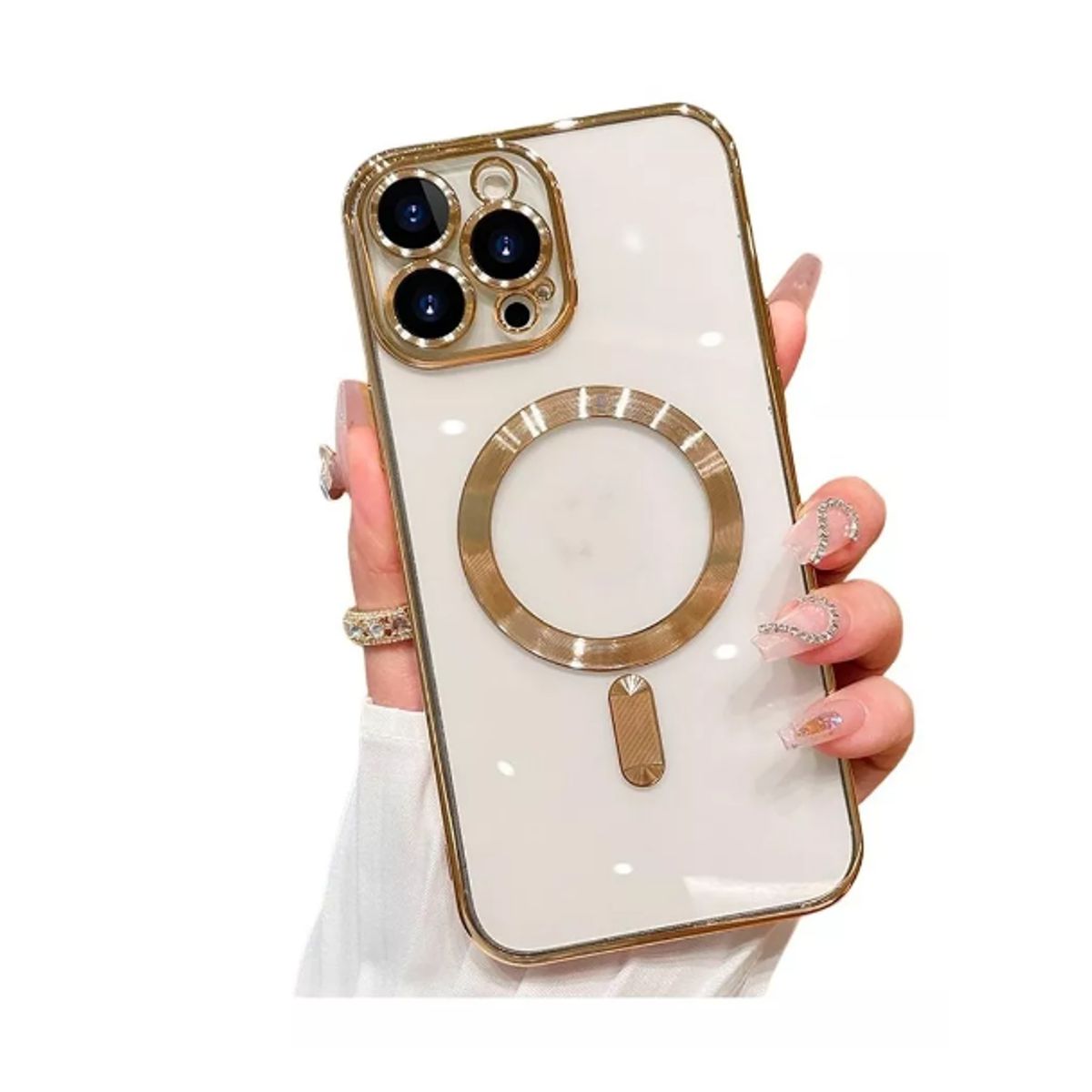 GENERICO - Carcasa Magsafe Protector De Camara Para iPhone 13 pro max