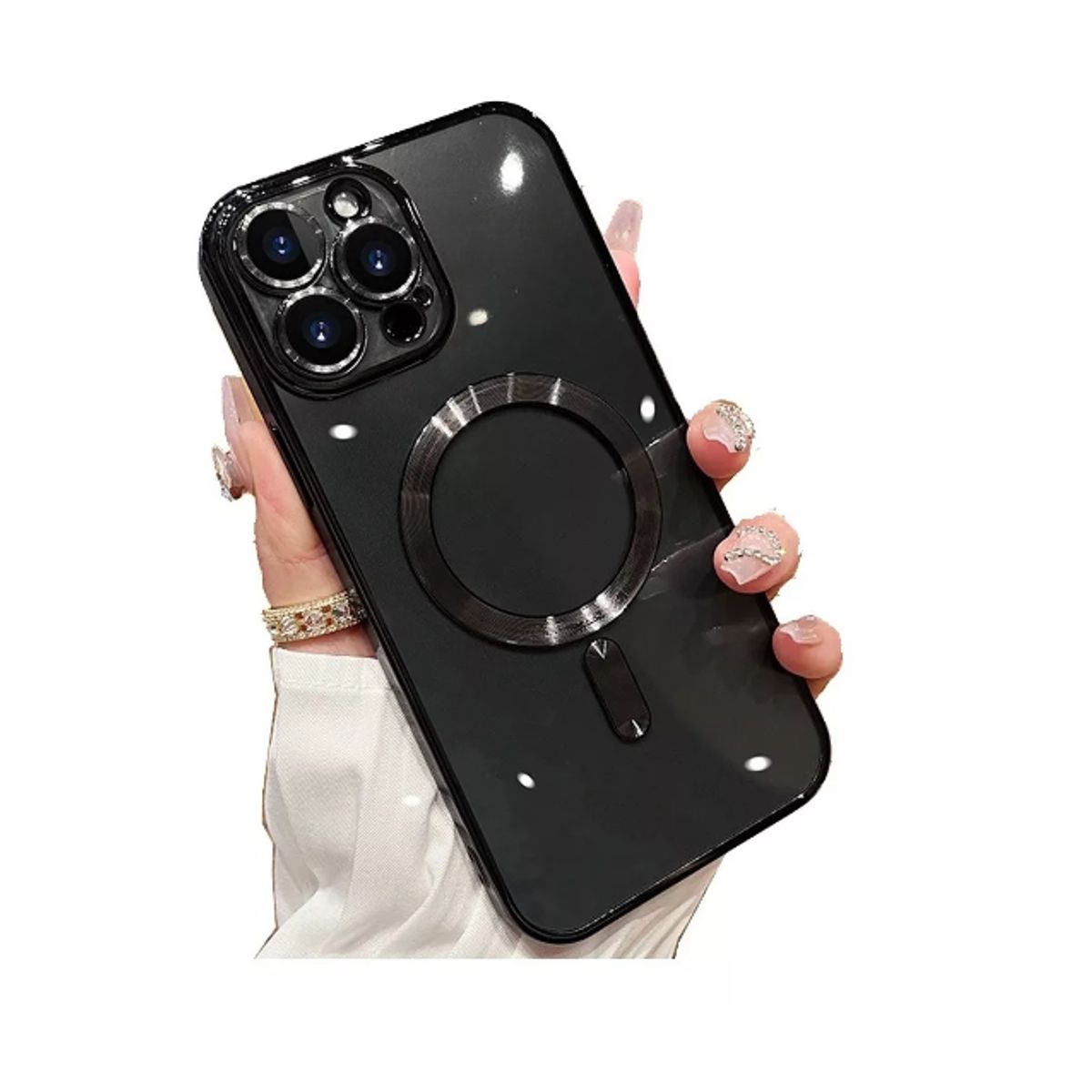 GENERICO - Carcasa Magsafe Protector De Camara Para iPhone 13 pro max
