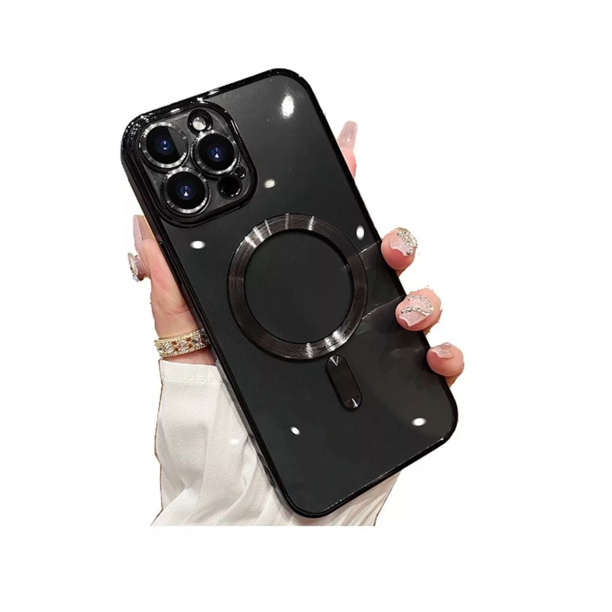 GENERICO - Carcasa Magsafe Protector De Camara Para iPhone 13 pro max