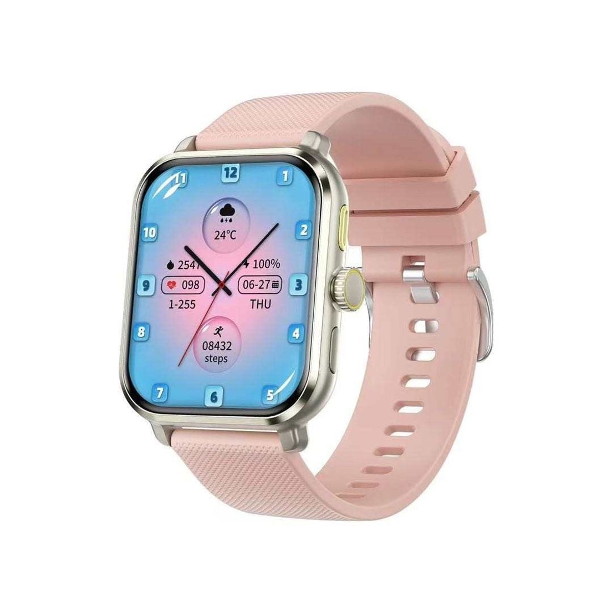 STARTECHOFFICE - Reloj inteligente M12 de 1,83 pulgadas con respuesta a llamadas BT