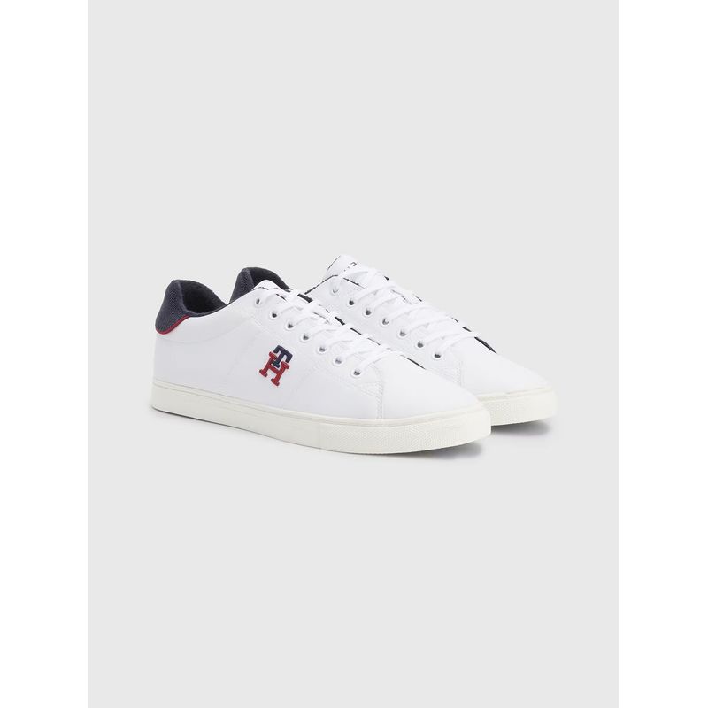 TOMMY HILFIGER - Zapatillas Monogram En Contraste Blanco Tommy Hilfiger
