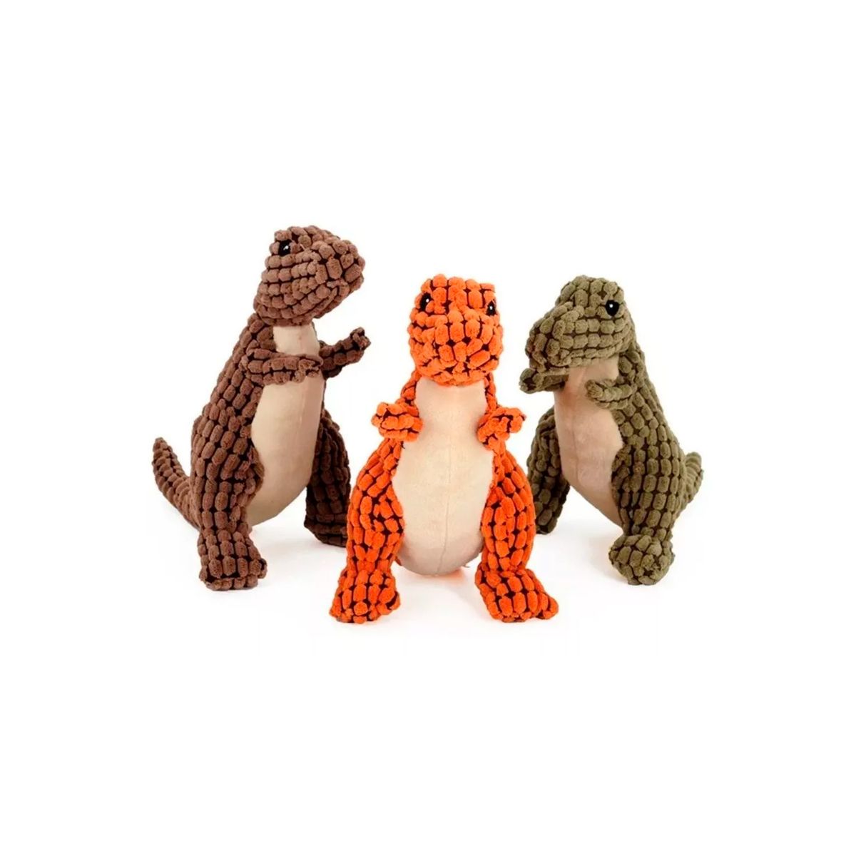 GENERICO - Juguete Para Mascota Peluche Dinosaurio Con Sonido