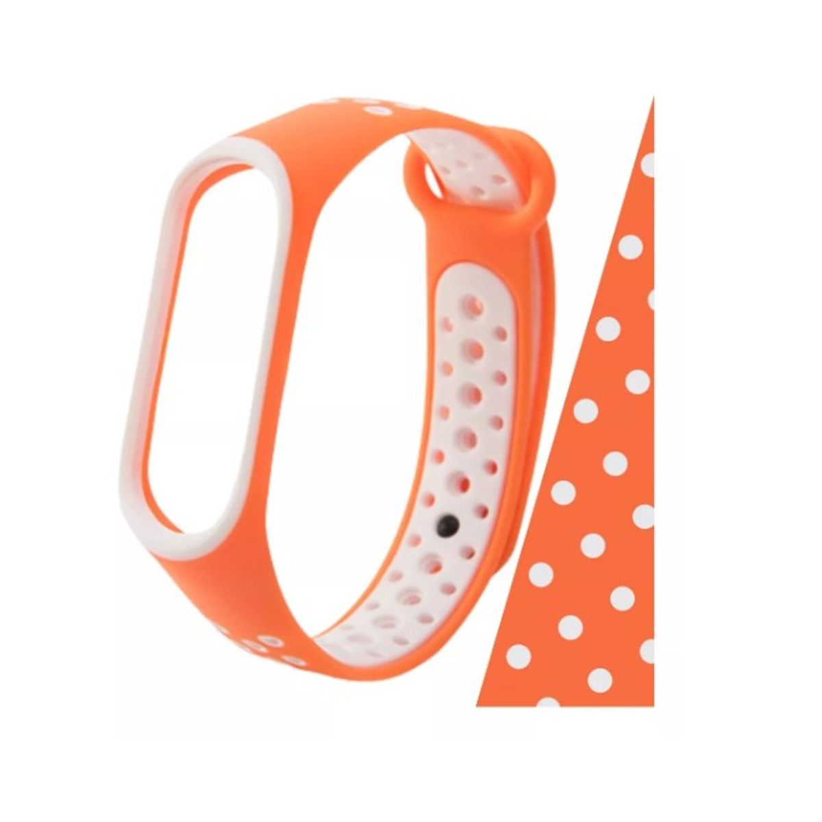 GENERICO - Correas Deportivas Compatible Con Mi Band 56 Naranja