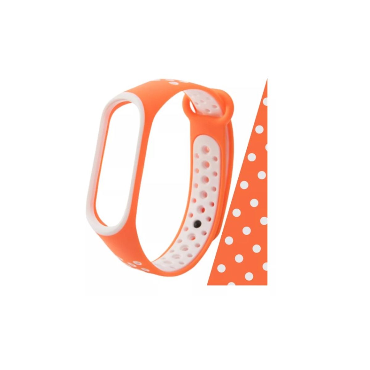 GENERICO - Correas Deportivas Compatible Con Mi Band 56 Naranja