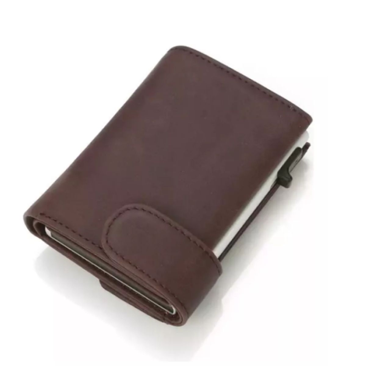 GENERICO - Billetera Tarjetero Rfid Cuero Pu Hombre Minimalista