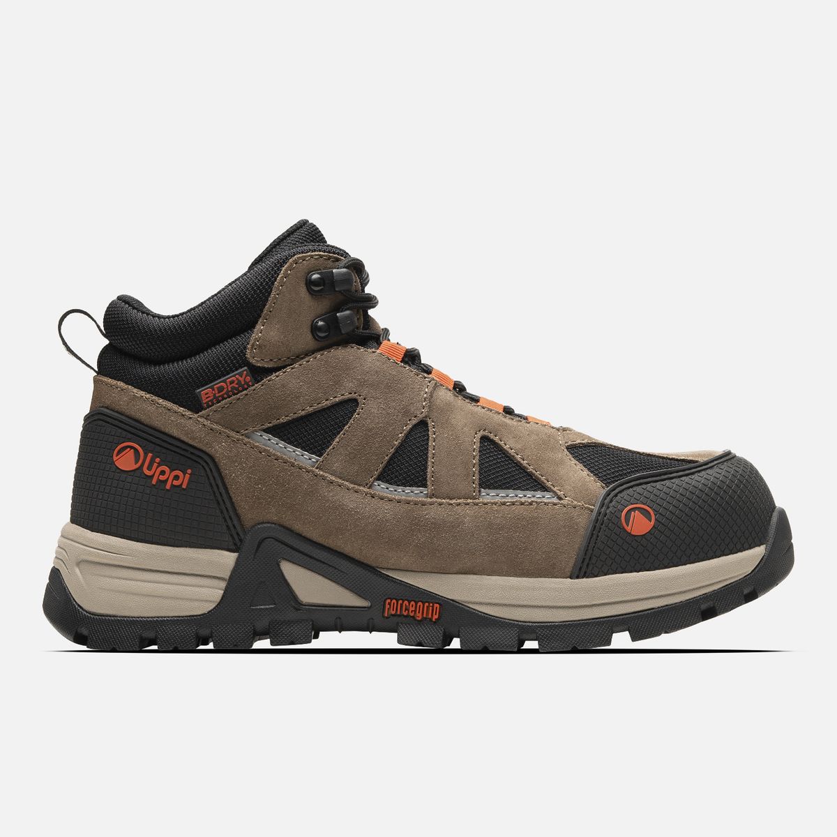 LIPPI - ZAPATO SEGURIDAD LIPPI PRO WORK HOMBRE VENTUS MID CAFÉ OSCUR