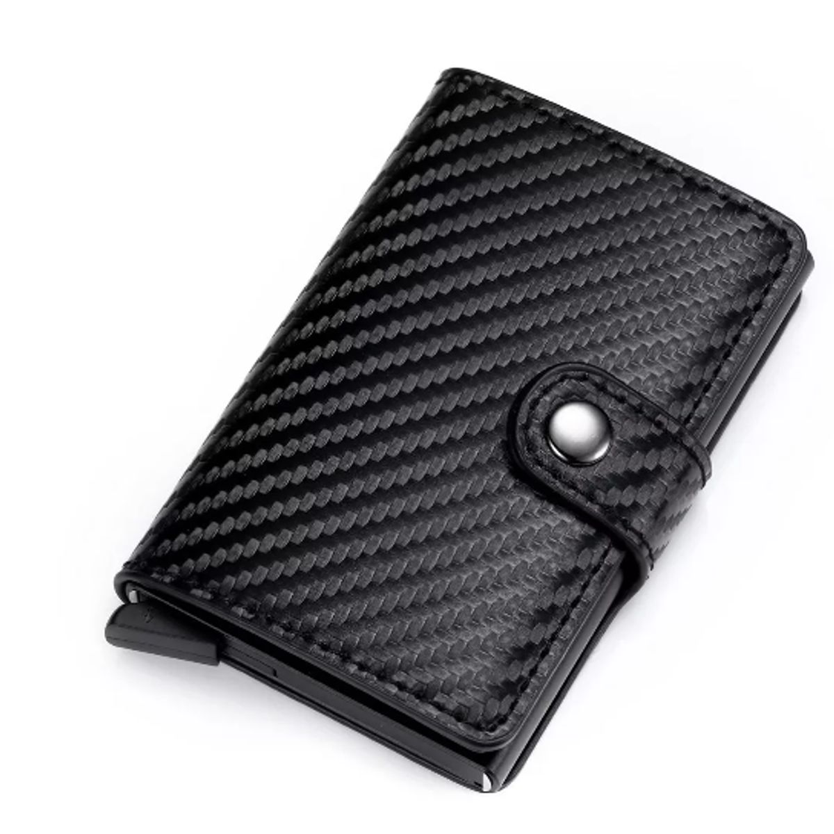 GENERICO - Billetera Tarjetero Rfid Cuero Hombre Mujer Minimalista