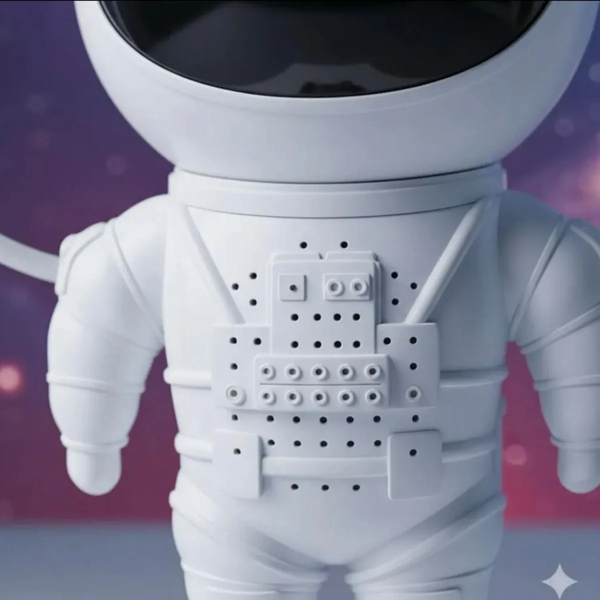 GENERICO - LAMPARA ASTRONAUTA PROYECTOR DE GALAXIA CON BLUETOOTH PARLANTE