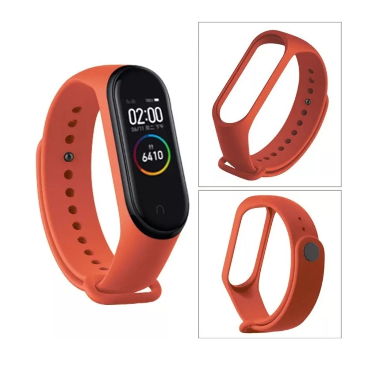 GENERICO - Pack 5 Correas De Recambio Varios Colores Xiaomi Mi Band 5/6