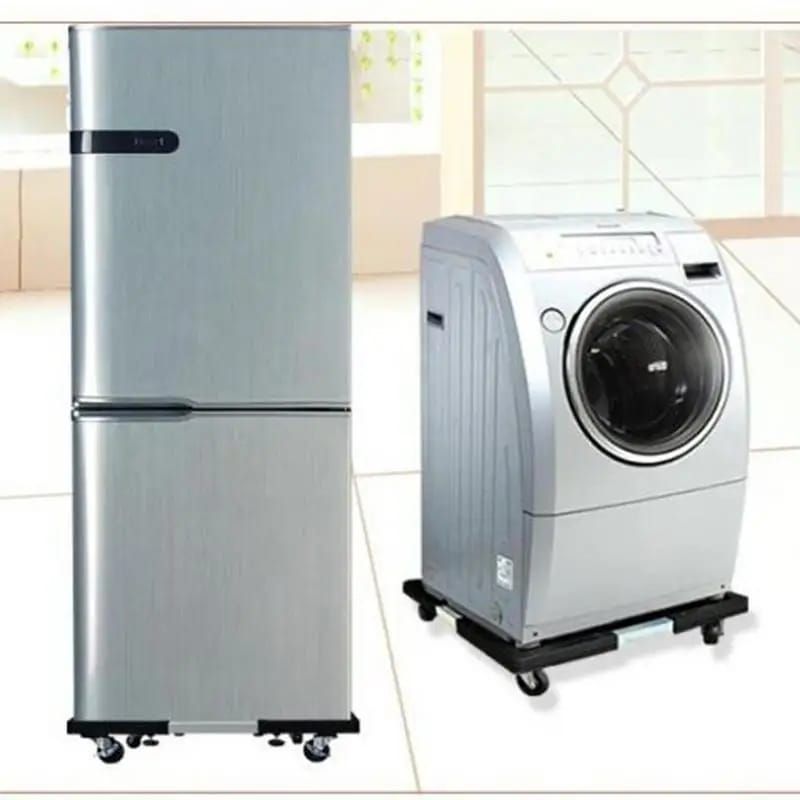 GENERICO - Soporte con Rueda para Cocina Lavadoras Refrigerador Ajustable