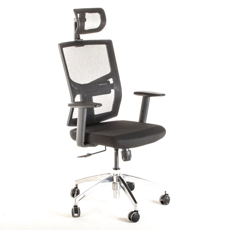 MIKRA - Silla BIT-1 Reclinable con Cabecero y Apoyo Lumbar Regulable