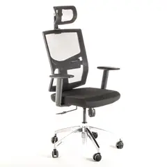 MIKRA - Silla BIT-1 Reclinable con Cabecero y Apoyo Lumbar Regulable