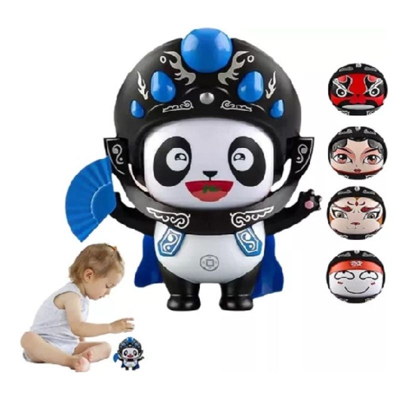 GENERICO - Panda Cambia Caras Sensorial Juguete Didáctico 295039