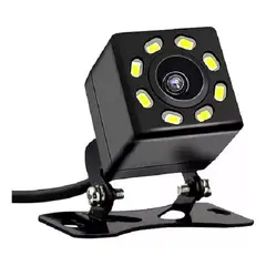 GENERICO - Hd Camara Auto Visión Nocturna Retroceso 8 Led 12v 213260