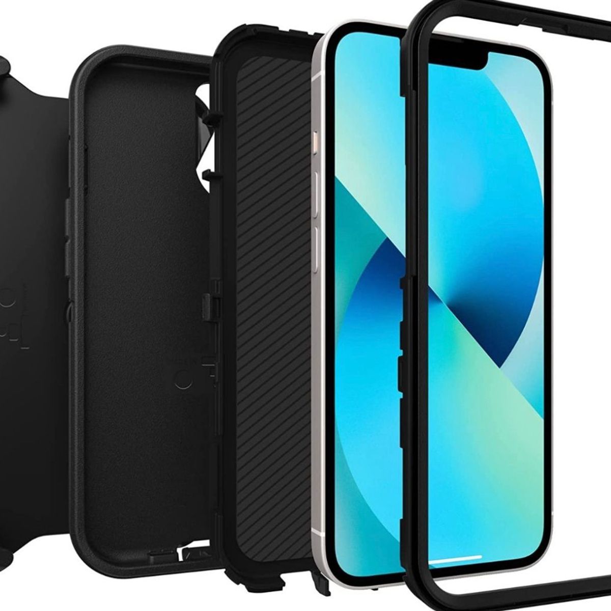 OTTERBOX - Carcasa Antigolpe Otterbox Defender para iPhone 15 Plus - Negro