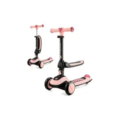KINDERKRAFT - Triciclo Monopatin 2en1 Halley Pink