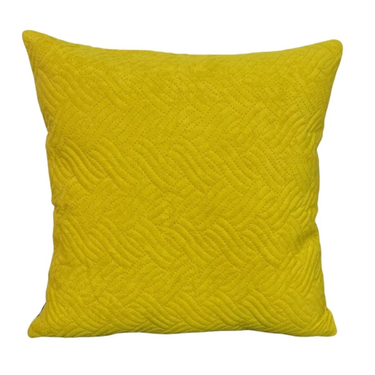 GENERICO - Funda Para Cojin Acolchada Tercipelo 43x43cm