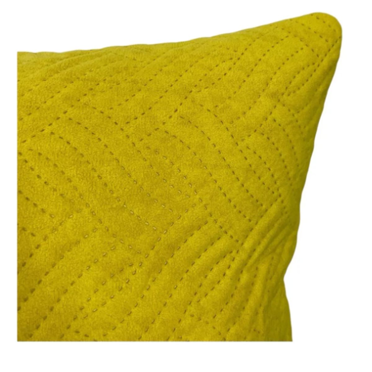 GENERICO - Funda Para Cojin Acolchada Tercipelo 43x43cm