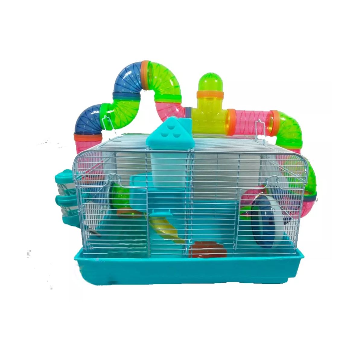 GENERICO - Jaula Con Tubos  Hamters Ratoncitos 40420