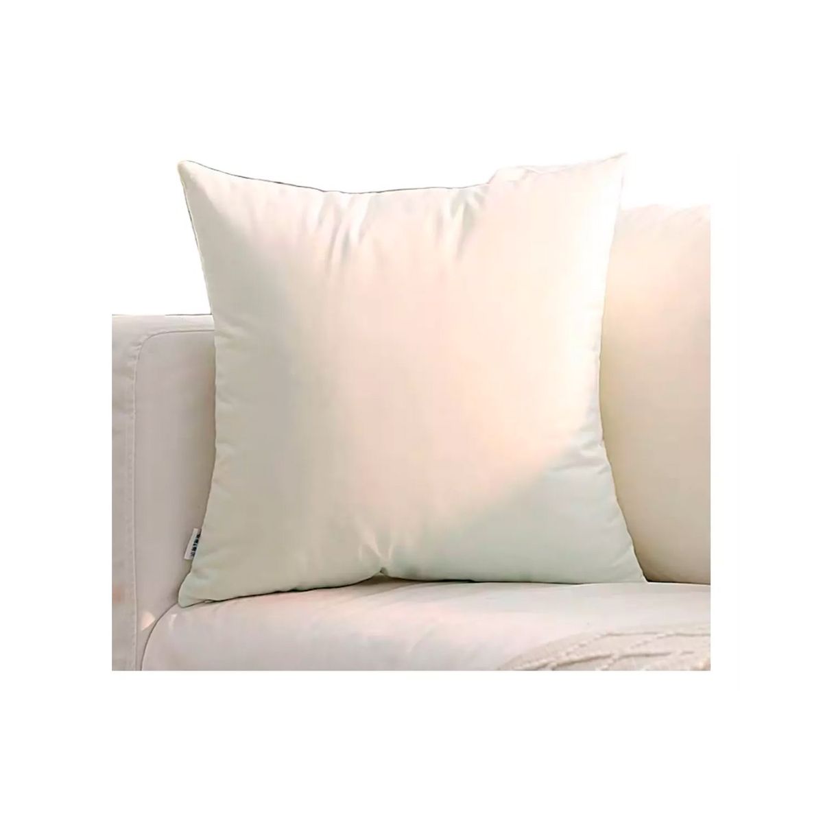 GENERICO - Pack 2 Fundas Para Cojin Velvet Terciopelo Liso 45x45cm