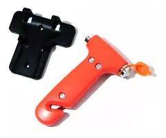 KUANGYE - Martillo De Seguridad Rompe Vidrio Corta Cinturón Para Auto