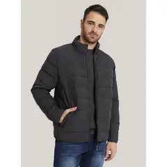 CALVIN KLEIN - Parka Stretch Pufer Gris