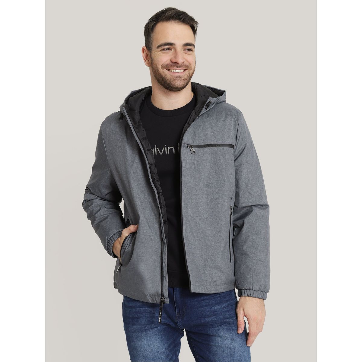 CALVIN KLEIN - Chaqueta Stretch