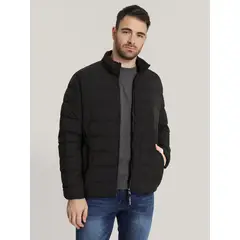 CALVIN KLEIN - Parka Stretch Pufer Negro