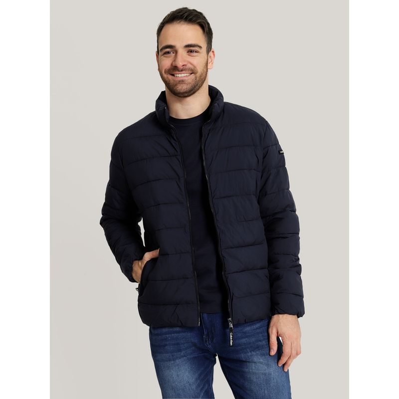 CALVIN KLEIN - Parka Stretch Pufer Azul Calvin Klein