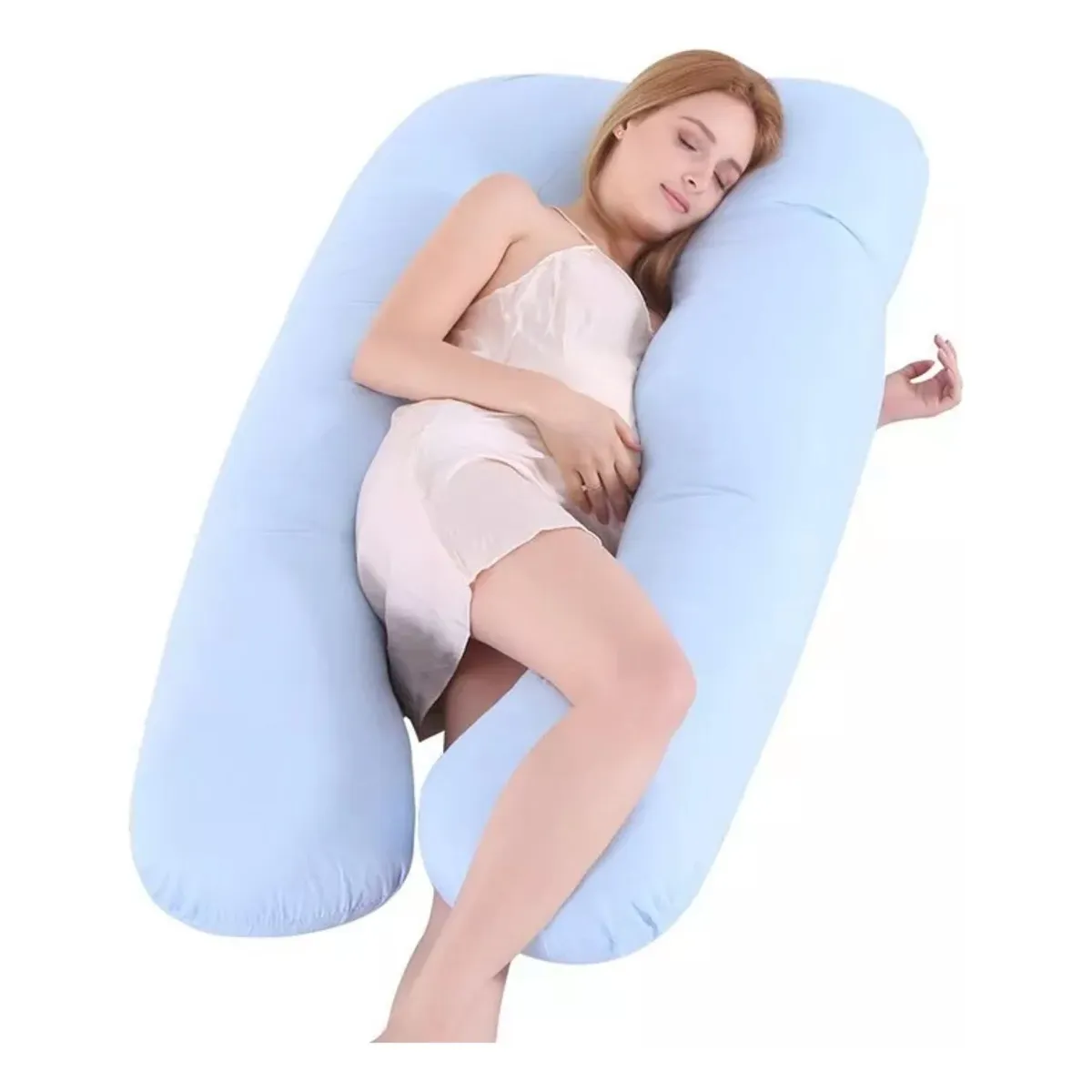 MUNDO MAGIA - Cojín Almohada Maternal en U con Funda Extra Suave