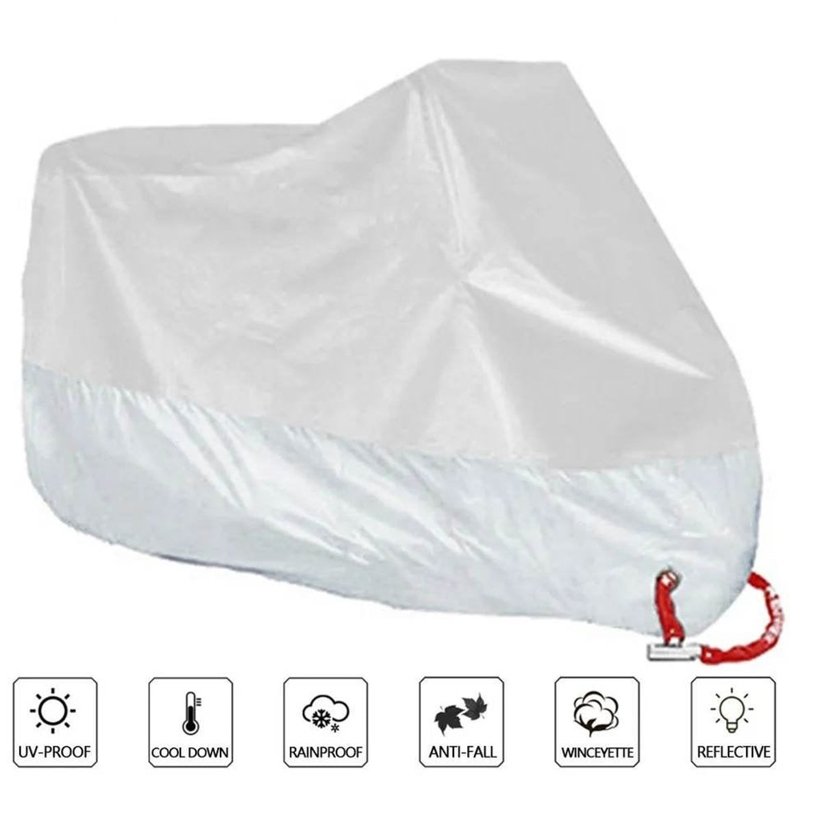 GENERICO - Carpa Moto XL Funda Impermeable Uv Fabricación Nacional