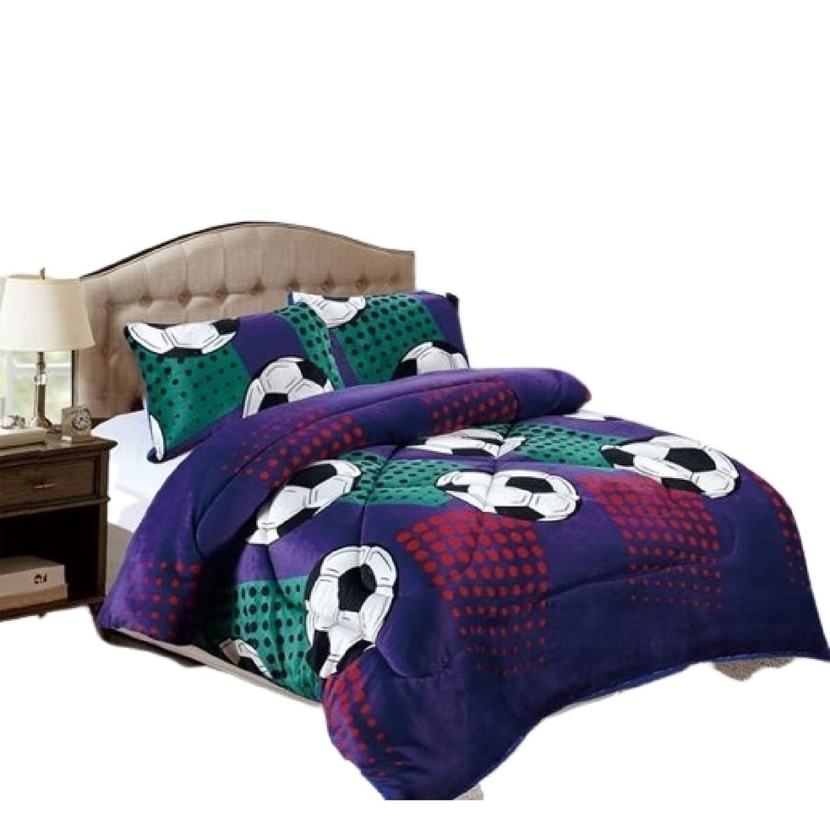 GENERICO - COBERTORE INFANTIL CON CHIPORRO 1.5 PLAZA PELOTAS  ROUSS