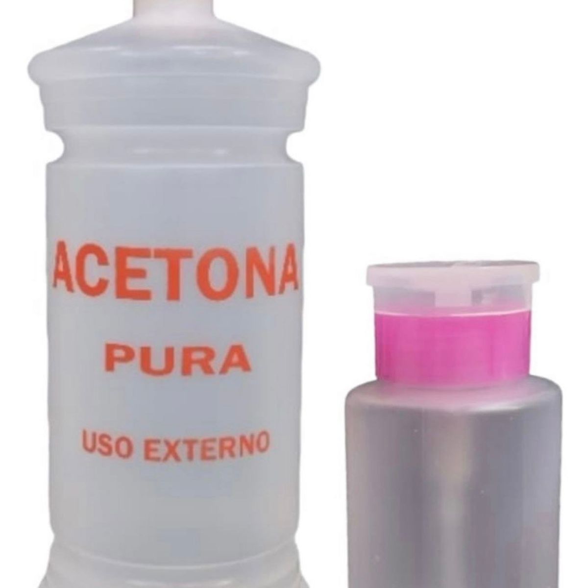 GENERICO - Acetona Removedor Esmalte 1000ml + Vaso Dispensador