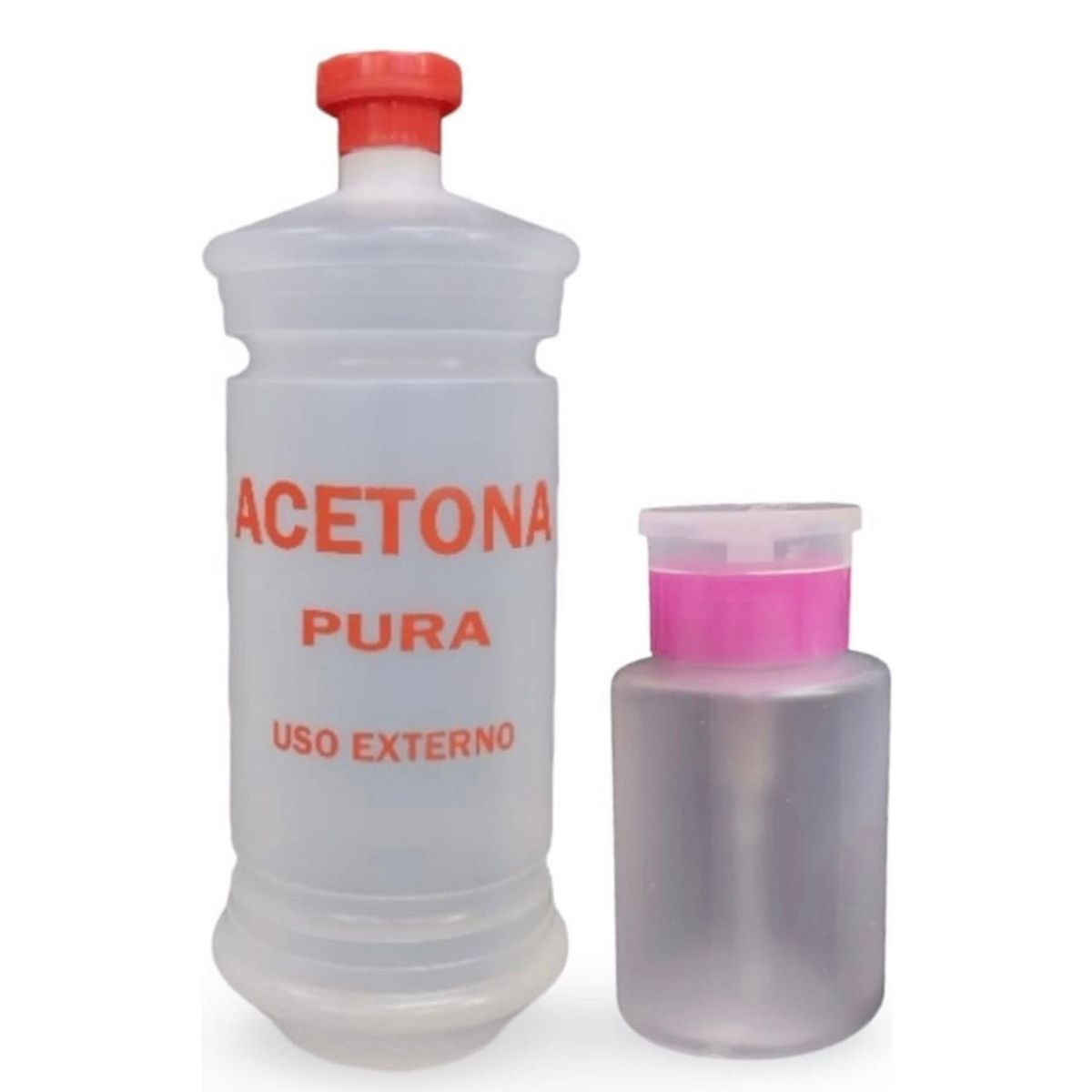 GENERICO - Acetona Removedor Esmalte 1000ml + Vaso Dispensador