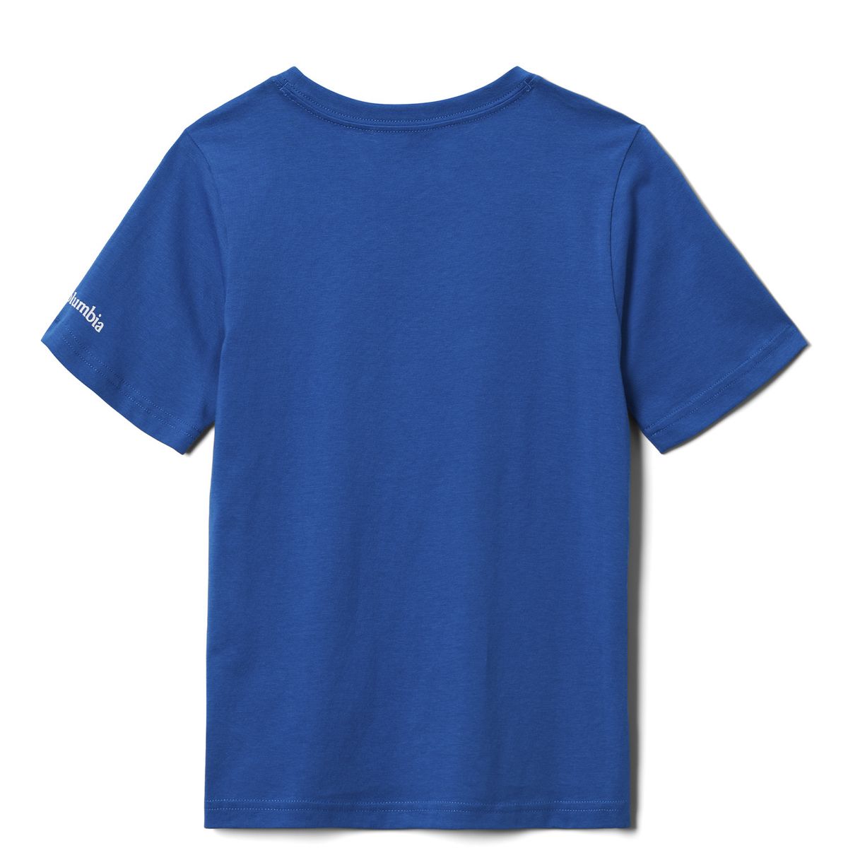 COLUMBIA - Polera Manga Corta Niños Basin Ridge Grap Azul COLUMBIA