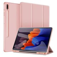 Funda Inteligente Para Samsung Galaxy Tab S9 Fe Plus 12.4 Rosado