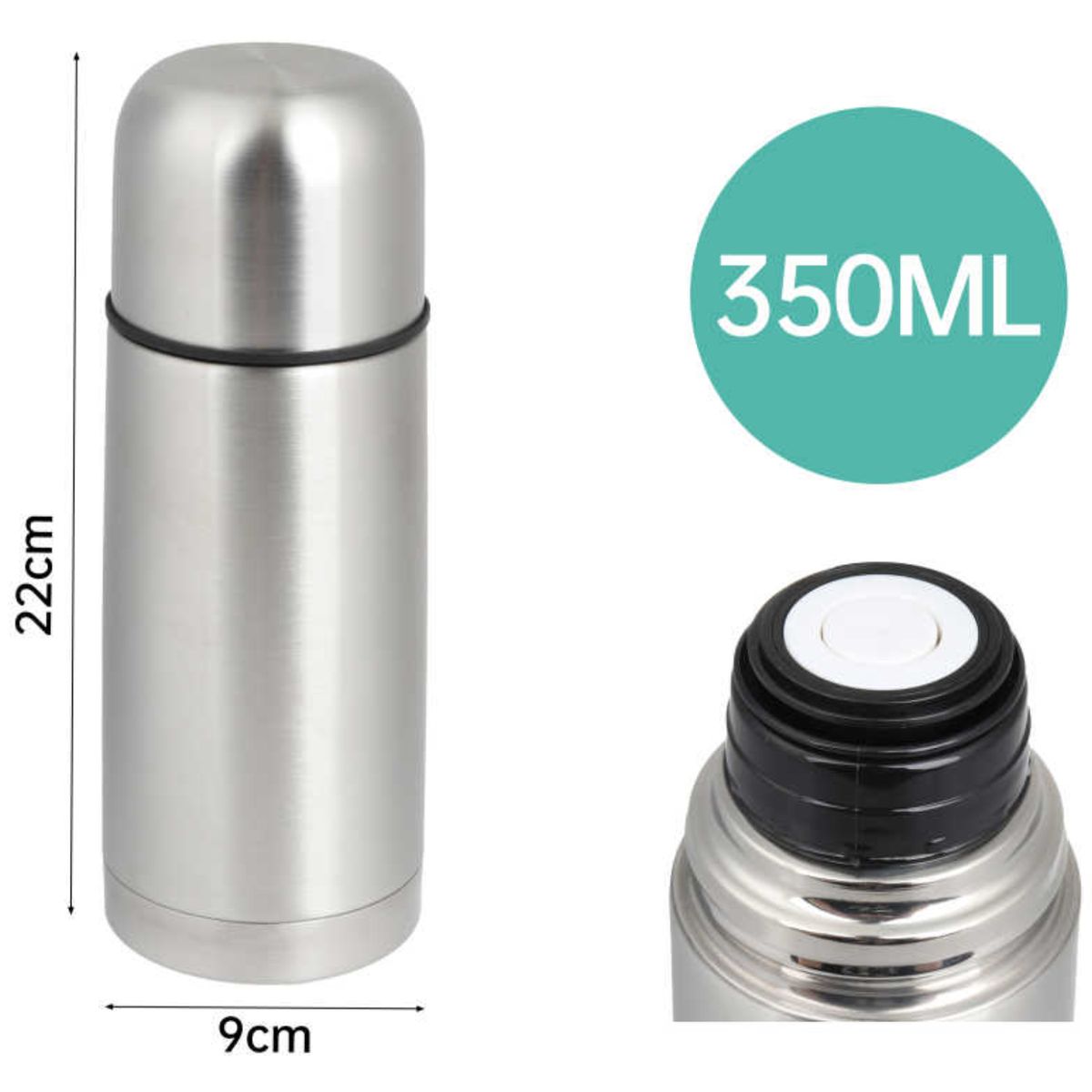 GENERICO - Termo Botella De Agua Caliente Termico Inoxidable 350ml